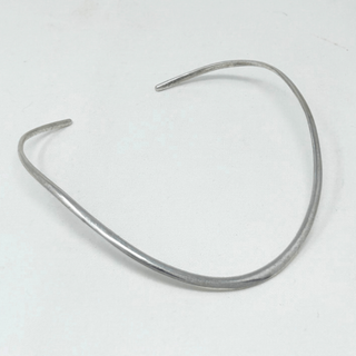 Choker Adjustable open-end Silver