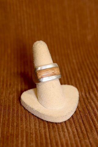 Wood and Sterling Silver