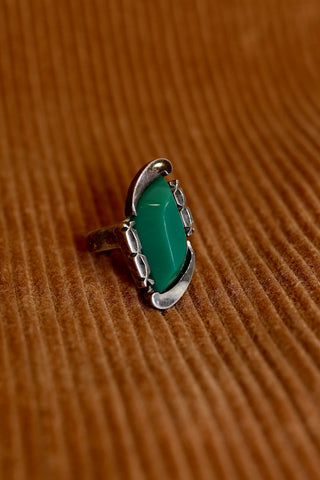 Green Onyx Ring