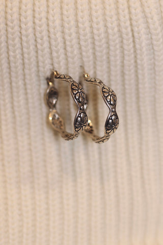 Vintage sterling silver earrings