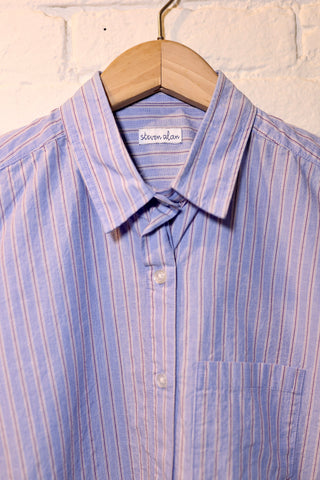 Women's Reverse Seam, B/N/W Stripe