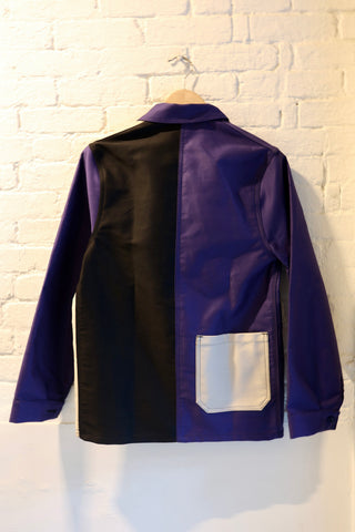 Veste de travail Moleskine, White and Blue