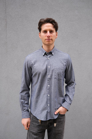 Single Needle Shirt, Chambray