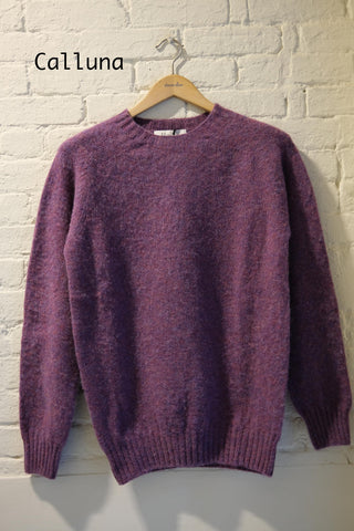 Shaggy Crew Neck Wool Sweater
