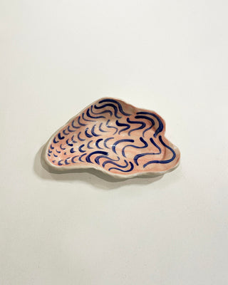 Catchall Oyster Shell Blue and Pink