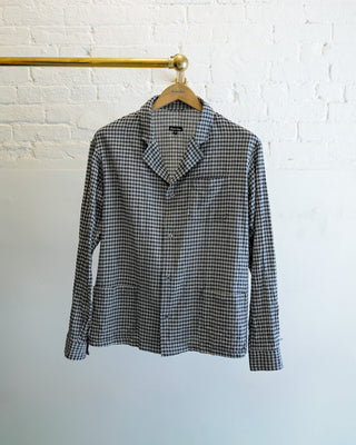 The Blaze Shirt, Black and White Check