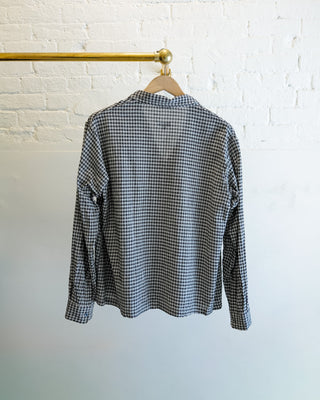The Blaze Shirt, Black and White Check