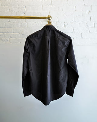 The Reverse Seam Shirt, Washed Black