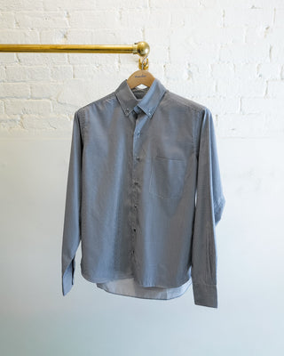 The Single Needle Shirt, Granite Stripe