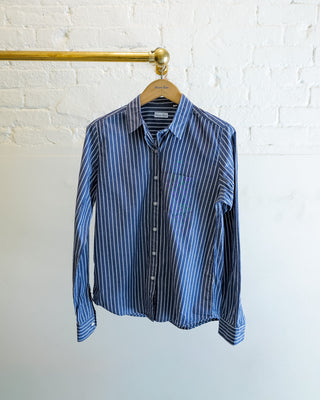 Women's Reverse Seam, Deep Blue Stripe