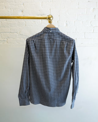 Single Needle Shirt, Grey Check