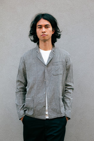 The Blaze Shirt, Black and White Check