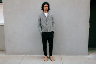 The Blaze Shirt, Black and White Check