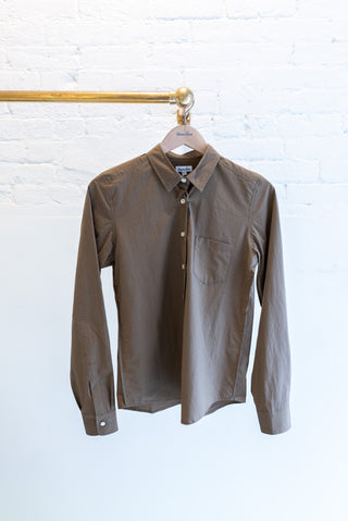 Women's Reverse Seam Shirt, Umber