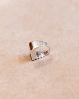 Sterling Silver Ring with Red Jasper