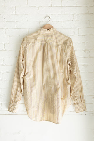 Women's Studio Shirt, Buttercup Navy/White Multi-Stripe