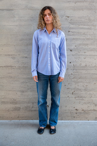 Women's Reverse Seam, B/N/W Stripe