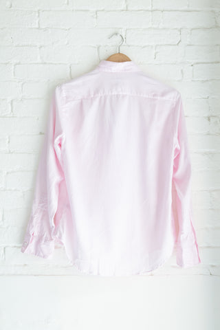 The Collegiate Shirt, Pink Emboss Stripe