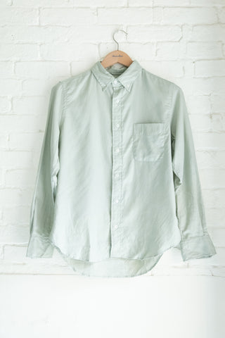 The Collegiate Shirt, Laurel Green Oxford Open-Weave