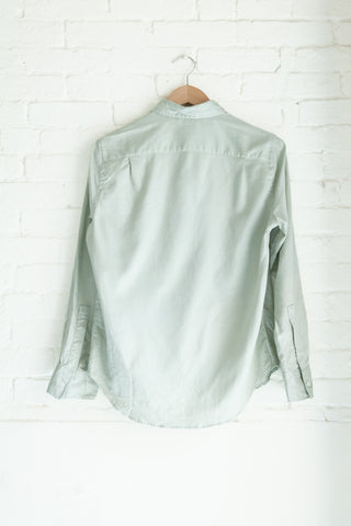The Collegiate Shirt, Laurel Green Oxford Open-Weave