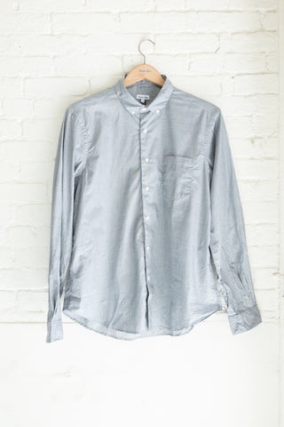 The Single Needle Shirt, End-on-End Grey