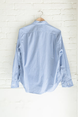 The Collegiate Shirt, Royal Blue/White Stripe