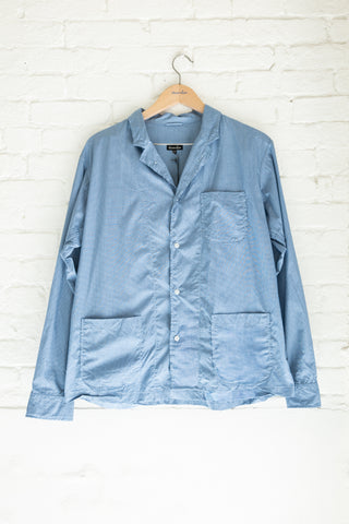 The Blaze Shirt, Micro Blue Houndstooth