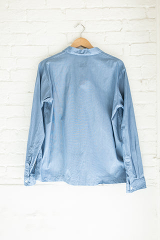 The Blaze Shirt, Micro Blue Houndstooth