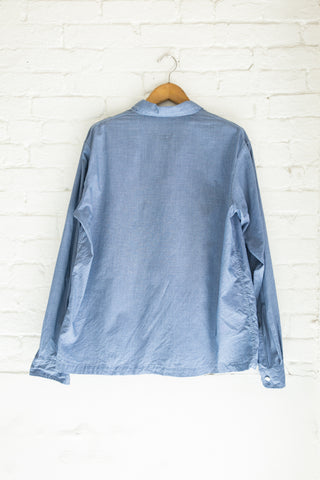 The Blaze Shirt, Micro Navy Houndstooth