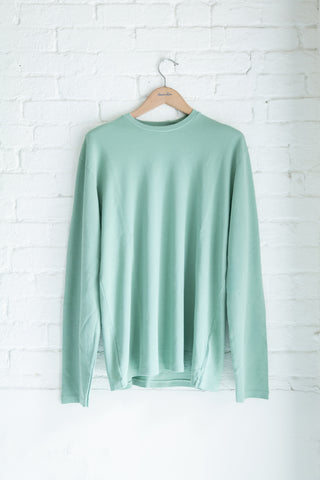 The Pique Long Sleeve, Sage