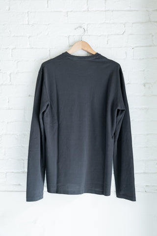 The Pique Long Sleeve, Asphalt