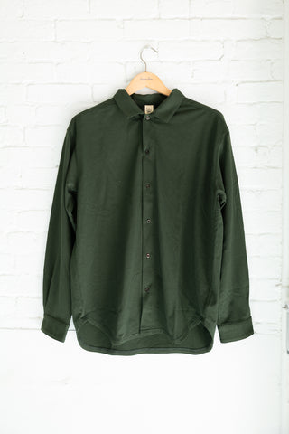 Grace Lead-Off LS Shirt, Dark Ivy