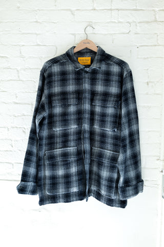 N°245 4-Pocket Field Jacket, Black/White Plaid
