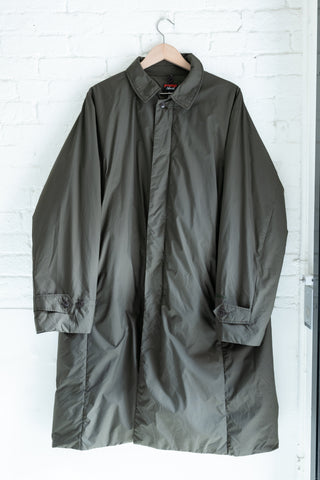 Down Bal Collar Coat, Olive
