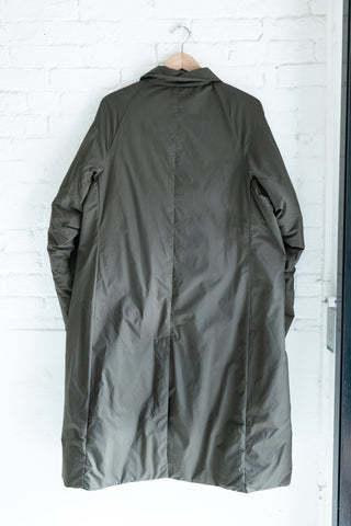 Down Bal Collar Coat, Olive