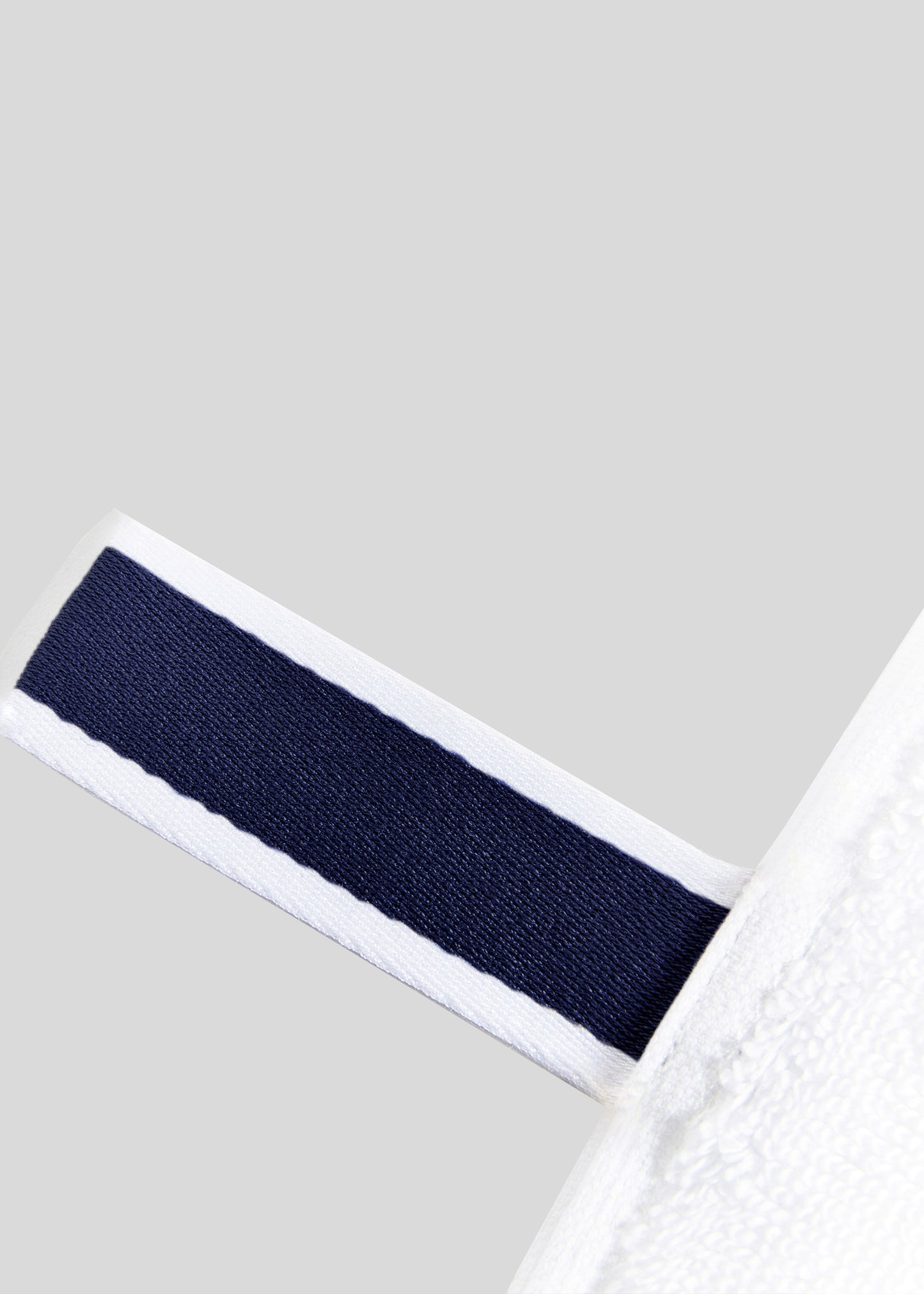 close up of towel loop
