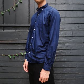 Single Needle Shirt, Broadcloth No Pocket | Night Blue