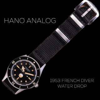 1953 FRENCH DIVER WATER DROP