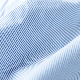 Single Needle Shirt, Cobalt Stripe NP