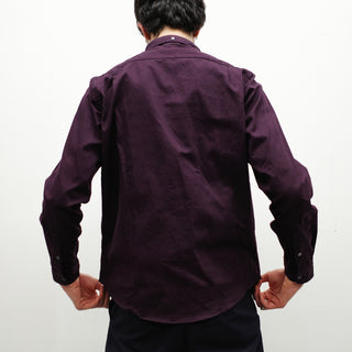 The Single Needle Shirt, Garnet | Oxford