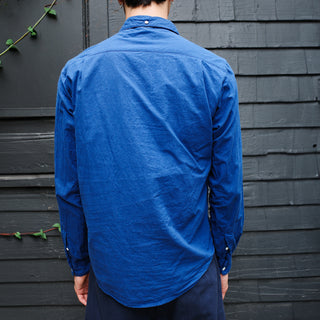 Single Needle Shirt, Royal Blue