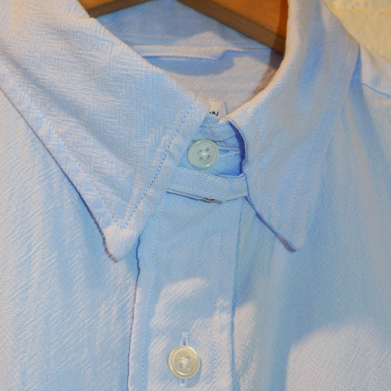 The Tab Collar Shirt, Blue Dry Weave – Steven Alan The Tab Collar Shirt, Blue Dry Weave – Steven Alan