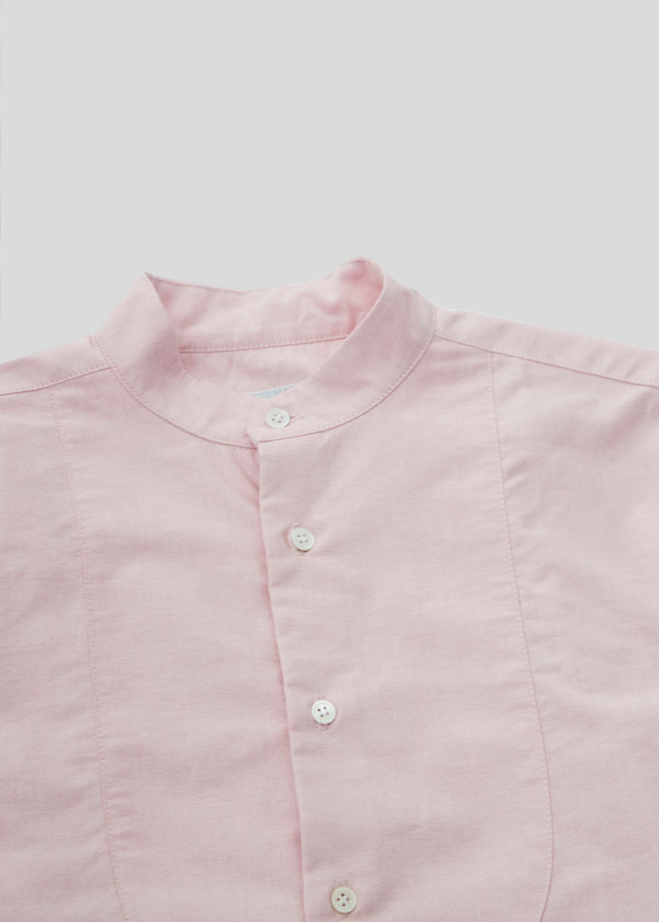 Steven Alan x Clare V The Tux Shirt Salmon Oxford