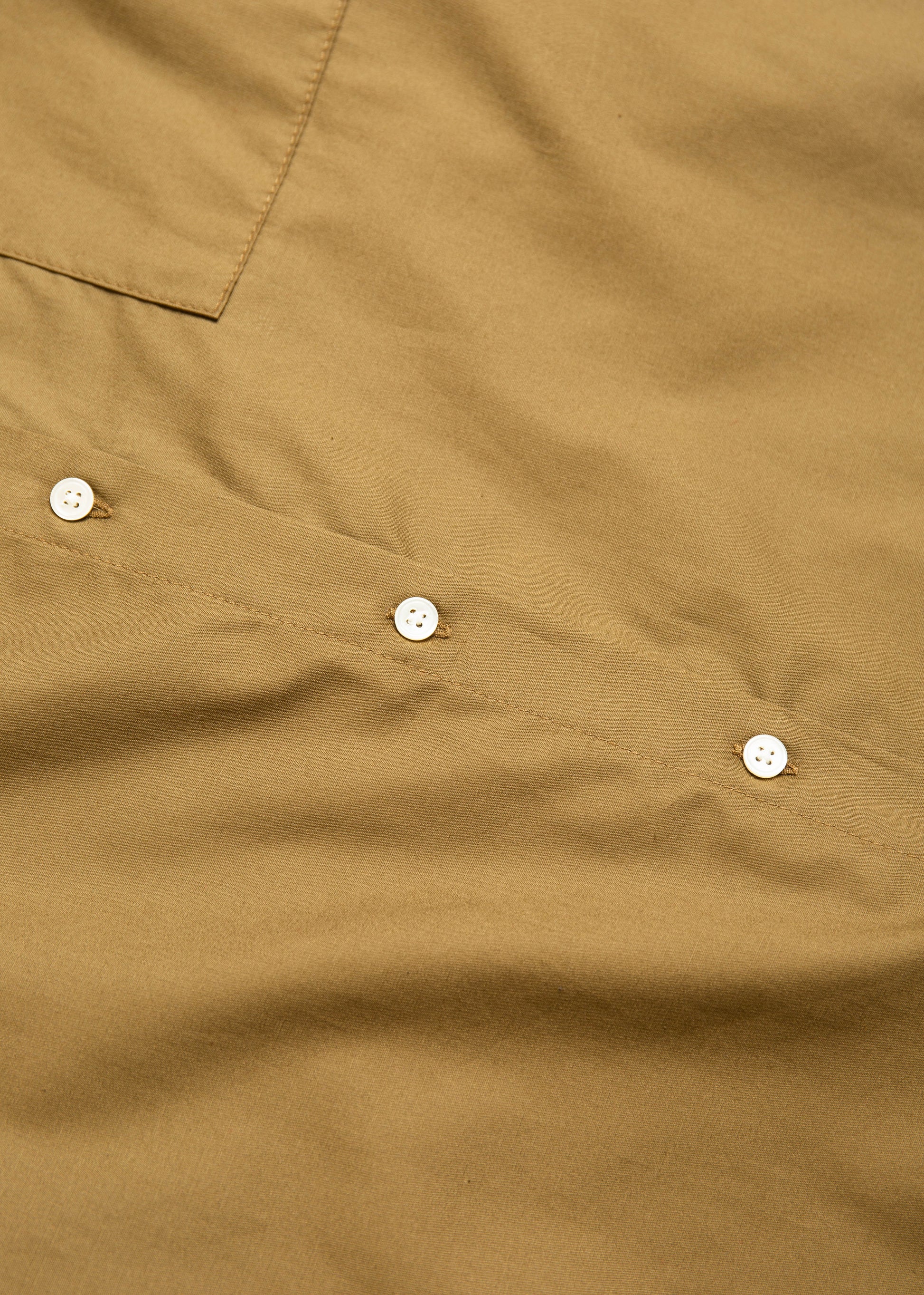close up of front lucy shirt buttons